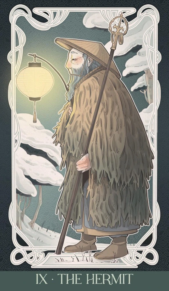 Japanese Art Nouveau Tarot Cards