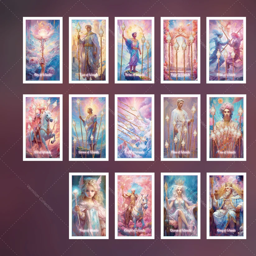 Fantasy Colors Tarot Cards