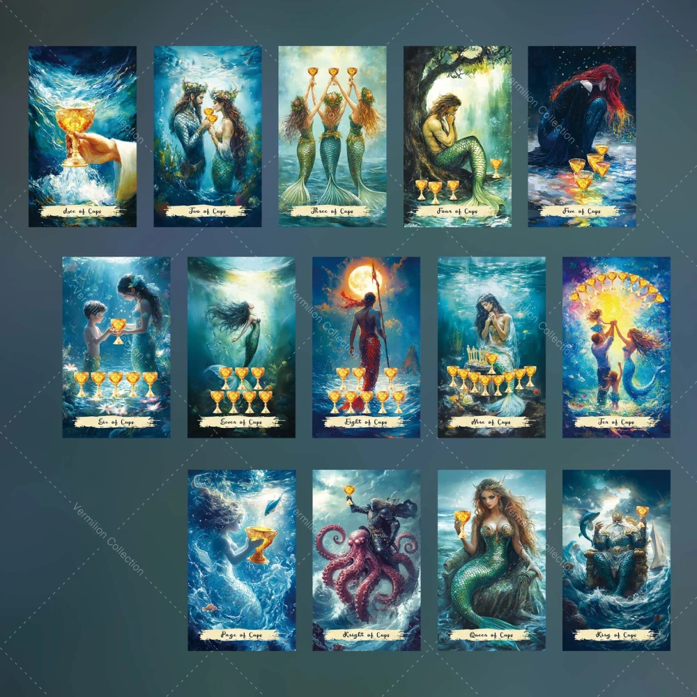 Mysteries of the Deep Tarot Cards
